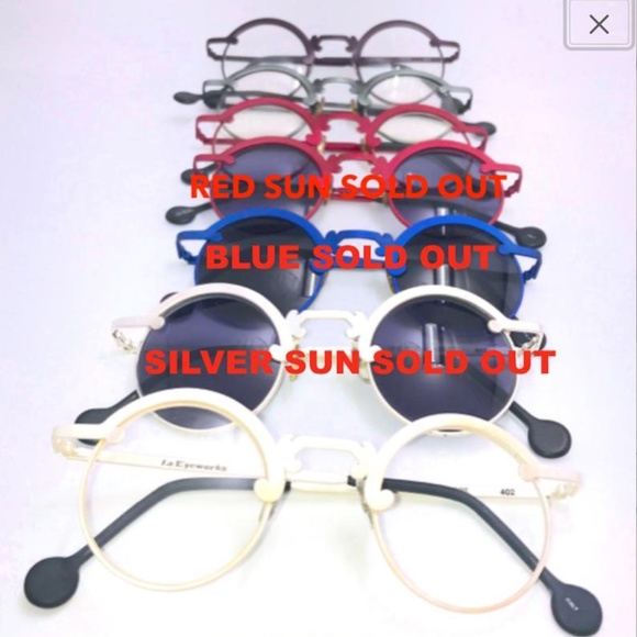 L.A. Eyeworks Sunglasses & RX Frames NWOT $330.00 main image 4